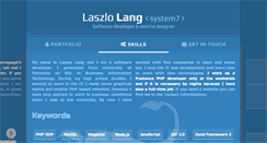 Desktop Screenshot of laszlolang.com