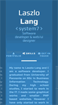 Mobile Screenshot of laszlolang.com